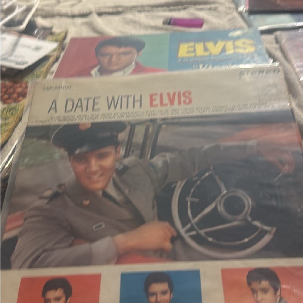 Elvis Presley Vinyl Record Collection